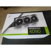 在飛比找蝦皮購物優惠-微星GeForce RTX 4090 SUPRIM X 24