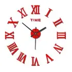 Creative DIY Silent Wall Clock with Luminous Feature for Living Spaces