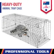 Garden Extra Large Animal Trap Humane Cage Possum Fox Koala Rabbit Bird Cat