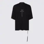 [Rick Owens Drkshdw] Rick Owens Drkshdw-T-Shirts And Polos Black/Pearl-Uomo OS