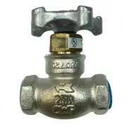 RegO 2554AC Globe Valve - 2550 Series, Bronze, Tin Plating, 1/2" FNPT