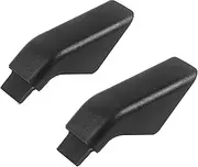 WAO ZONE WB7X7183 Oven Door Handle (2 Pack) Replacement Compatible with General Electric (GE) Wall Stove/Oven/Range WB07X7321 AP2019449 268072 AH256613 EA256613 WB15K5069(Black)