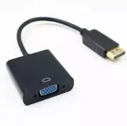 2pcs DisplayPort to VGA large DP to VGA adapter DP to VGA dlle DP adapter