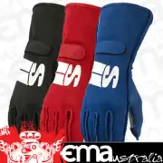 Simpson SIImmK Impulse Racing GlOve Medium Black SFI.5