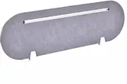 Desk Divider Acoustic Desk Divider Leather Desktop Privacy Panel Commercial Office Furniture Screen with 2 Clips Sound Absorbing Table Top Separator Panel Libraries Classroom