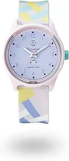 Q＆Q SmileSolar(キューアンドキュー スマイルソーラー) Citizen Q&Q PAPIER TIGRE COLLABORATION WATCH Watch, Analog, Smile Solar, Waterproof, Urethane Strap