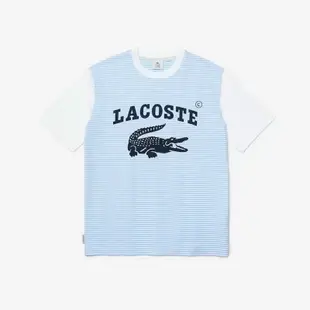 [實圖] Lacoste T 恤白藍 SOC VNXK - 100% Crocodile COTTON