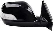 Accesorios de coche para Compatible for HONDA CRV CR-V 2007-2011 espejo retrovisor exterior conjunto de espejo retrovisor lateral 5/7/9 pines(1PC 5PIN Right Black)