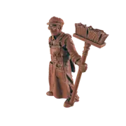Chimney Sweep - Bolts and Brimstone - Minis - EC3D - Steampunk - SciFi RPG