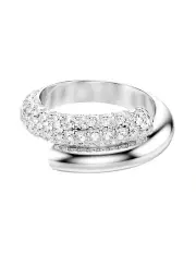 [Swarovski] Dextera Ring Rhodium Plated in White