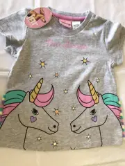Girls Peter Alexander Jnr Unicorn Tee Size 2 NWT