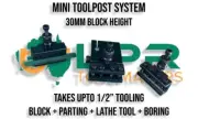 Mini Quick Change Toolpost (4pc Set) - Suit Unimats & Small Lathes 12mm Tooling