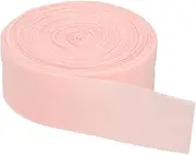 uxcell Single Fold Bias Tape, 11 Yards 1-3/16"(30mm) Wide Cotton Bias Binding Tape Hemming for DIY Crafts Garment Sewing Seaming Piping Quilting, Light Pink