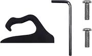 KPSTED Electric Scooter Front Hook,Fit For Xiaomi, M365 1S Pro Accessories Scooter Bag Helmet Dual Claw Bags Grip Storage Holder Rack Hanger scooter pothook(Black)