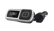 Bluetooth Car Kit Wireless Audio Adapter with Fast Charging and Remote Control