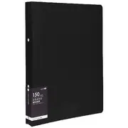 Aqua Drops Binder A4 2 O-Ring 18mm Twist Black