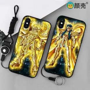 金牛座水瓶座手機殼適用iPhone8 XSMAX蘋果6硅膠7PLUS圣斗士11pro