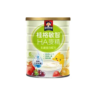 台灣 桂格 敏智 HA 麥精 棗精優纖/乳鐵蛋白配方(700g)