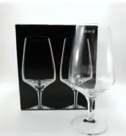Set of 4 *NEW In Box* Orrefors Pulse Wine Glasses Goblets by Integerd Raman