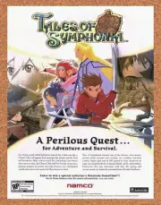 Original 2003 Tales Of Symphonia GameCube Vintage Ad - Video Game Art Promo 2