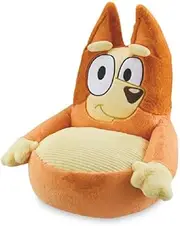 Bingo Plush Chair – Soft Kids Armchair, Upholstered Reading Seat for Bedroom, Nursery & Playroom, Official Licensed Furniture, Ages 3+, 50 x 42 x 60 cm