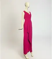 Max Mara Studio Fuchsia Long Dress | Medium US6 | Authentic NWT