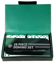 Phillip Morris 2006 Domino Game Set 28-Piece Promo Set With Rules 19098-3 New