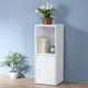 [特價]Homelike 現代風二格單門置物櫃-純白