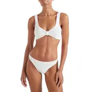 [HUNZA G] HUNZA G 'Bonnie' bikini Woman One Size One Size White