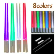 Chopsticks Light Up LED Glowing Light Saber Chop Sticks Reusable Lightup AU