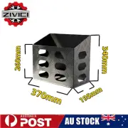 20L Black Aluminium Jerry Can Holder For 4wd Aluminium Toolbox Canopy Caravan RV