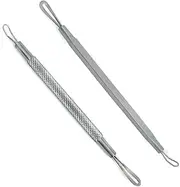 Blackhead Remover Pimple Popper Extractor – Stainless Steel Acne Removal kit – by DMX INTL