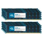 64GB (8 x 8GB) PC10600 DDR3 ECC-R 1333MHz DIMMs Memory for Select Mac Pro Models