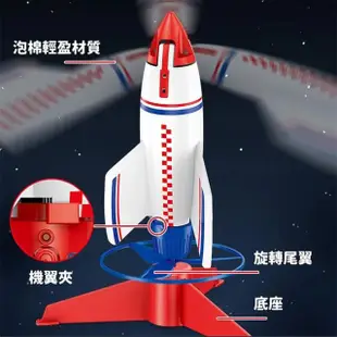 【GCT 玩具嚴選】USB太空火箭飛行器(模擬火箭發射)