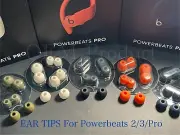 OEM Beats Powerbeats Pro Ear Tips Buds Silicone Wireless Headphones 4 Pairs NEW