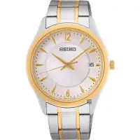 在飛比找momo購物網優惠-【SEIKO 精工】CS 城市簡約手錶 送行動電源(SUR4