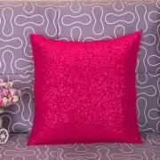 2 PC 29''X29'' Pink sequin home decor / cushion case / pillow cover