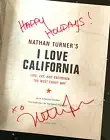 Nathan Turner Signed In Person I Love California HC Book - Interior Design, RARE