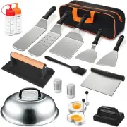 18PCS Griddle Accessories Kit, Flat Top Grill Set for Blackstone...