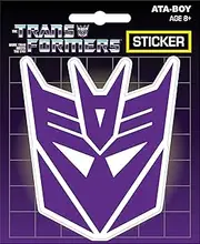 Ata-Boy Transformers Stickers, Decepticon Anime/Movie Stickers - Transformers Gifts & Merchandise