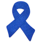 Colon Cancer Awareness Patch Embroidered Iron on Sew on Patch For Clothes