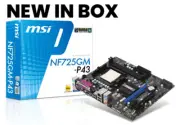 NEW MSI NF725GM-P43 VGA USB 2.0 DDR3 IDE PATA AM3 AMD mATX Micro ATX Motherboard