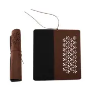 2pcs Paint Brush Holder Roll Paint Brush Organizer Bag Roll Up Pencil Pouch