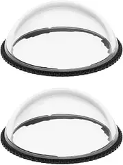 SING F LTD 2pcs Standard Lens Cap Plastic Lens Guards Removable Lens Protector Compatible with Insta360 X4 Action Camera Accessories