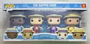 2019 Disney Parks D23 Expo Funko Pop Disneyland Dapper Dans 4 Pack Set NEW
