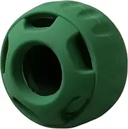 Treat Dispensing Ball - Reusable Silicone Dog Feeder Ball Toy | Durable Chew-Resistant Snack Dispenser for Pet Enrichment, Teeth Cleaning, Foraging Behavior, Sensory Training Aid for Dogs