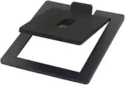 Aswalling Speaker Support Base is Made for Tabletop Speaker Bottom Stand with Shock Absorption and Enhanced Sound Quality Black