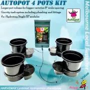 AutoPot 4 Pots Kit Plant Driven Watering Feeding Systems Hydroponics Grow System