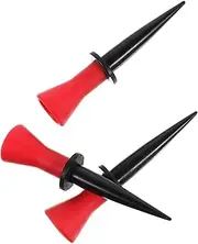 TOYANDONA Elastic Golf Ball Tees Holder Durable Training Tool for Golf Lovers Lightweight Soft Stands for Beginners Practice