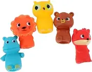 5pcs Animal Finger Puppets for Children Interactive Storytelling Puppets Animal Puppets Kids Finger Puppets Mini Animal Puppet